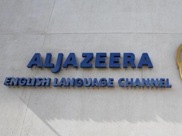 The logo of Qatar-based Al Jazeera satellite news channel is seen in Doha February 7, 2011. (AP) The logo of Qatar-based Al Jazeera satellite news channel is seen in Doha February 7, 2011. (AP)