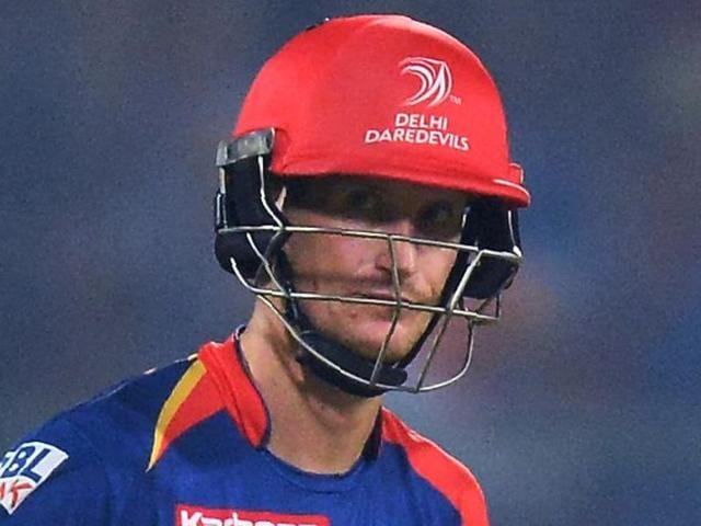 New Delhi: Delhi Daredevils batsman Chris Morris plays a shot against Gujarat Lions during an IPL T20 match. (PTI Photo) New Delhi: Delhi Daredevils batsman Chris Morris plays a shot against Gujarat Lions during an IPL T20 match. (PTI Photo)