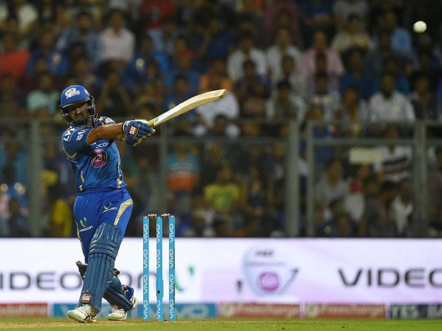 Ambati Rayudu plays a pull shot. (AFP) 