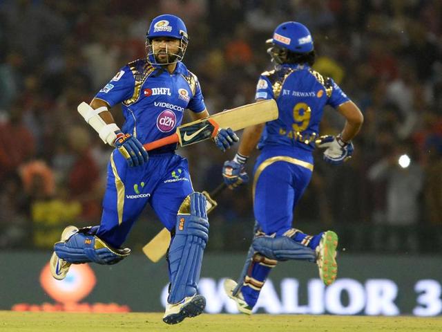 Mumbai Indians team captain Rohit Sharma walks with teammates after winning the match during IPL 2016. (AFP Photo) Mumbai Indians team captain Rohit Sharma walks with teammates after winning the match during IPL 2016. (AFP Photo)