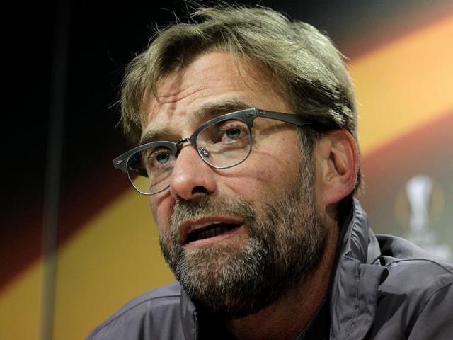 Liverpool's coach Jurgen Klopp talks to the media during a press conference. (Reuters Photo) Liverpool's coach Jurgen Klopp talks to the media during a press conference. (Reuters Photo)