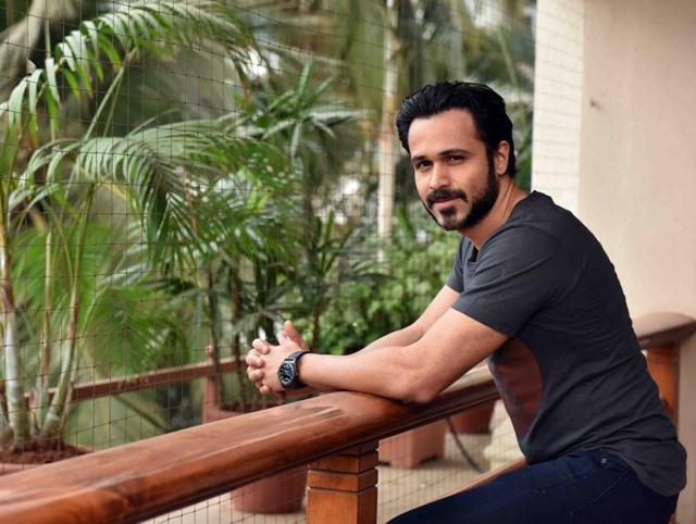 Emraan Hashmi at his residence in Bandra(Photo: Pratham Gokhale/HT)