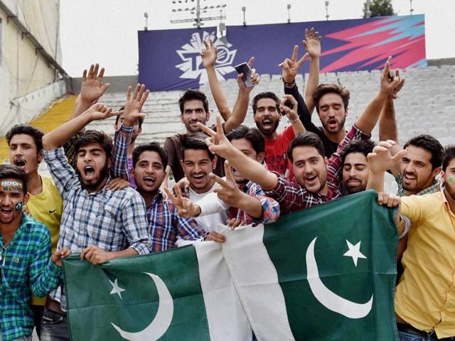 Pakistan supporters during the ICC World T20 match between Australia and Pakistan at PCA Cricket Stadium. (PTI Photo) Pakistan supporters during the ICC World T20 match between Australia and Pakistan at PCA Cricket Stadium. (PTI Photo)
