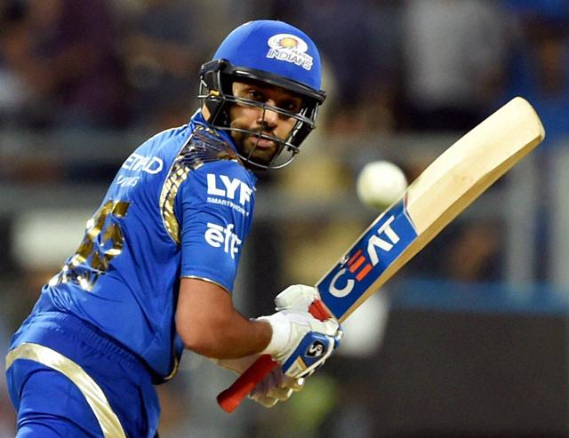 Rohit Sharma was named man of the match for his 49-ball 68. (PTI) Rohit Sharma was named man of the match for his 49-ball 68. (PTI)