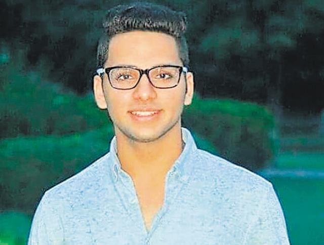 18-year-old Rachit Grover was the son of a businessman. (Sant Arora/HT) 18-year-old Rachit Grover was the son of a businessman. (Sant Arora/HT)