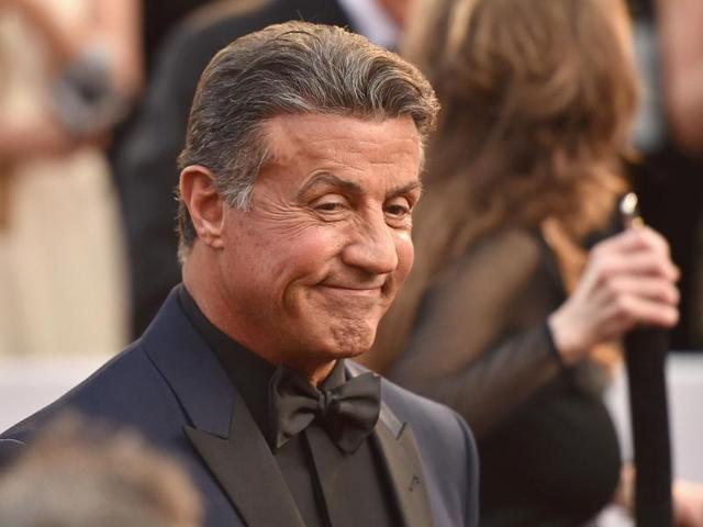 Sylvester Stallone attends the 88th Annual Academy Awards at Hollywood & Highland Center on February 28, 2016 in Hollywood, California. (AFP) Sylvester Stallone attends the 88th Annual Academy Awards at Hollywood & Highland Center on February 28, 2016 in Hollywood, California. (AFP)