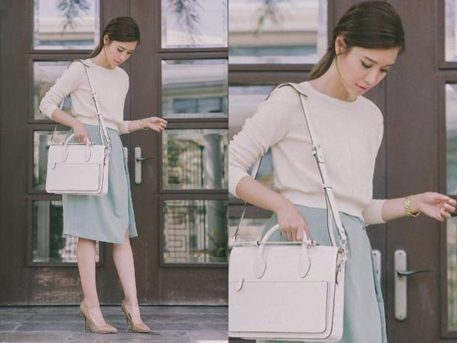 If you’re looking for a flattering and versatile look for the office we would have to suggest a grey skirt. (AFP) If you’re looking for a flattering and versatile look for the office we would have to suggest a grey skirt. (AFP)