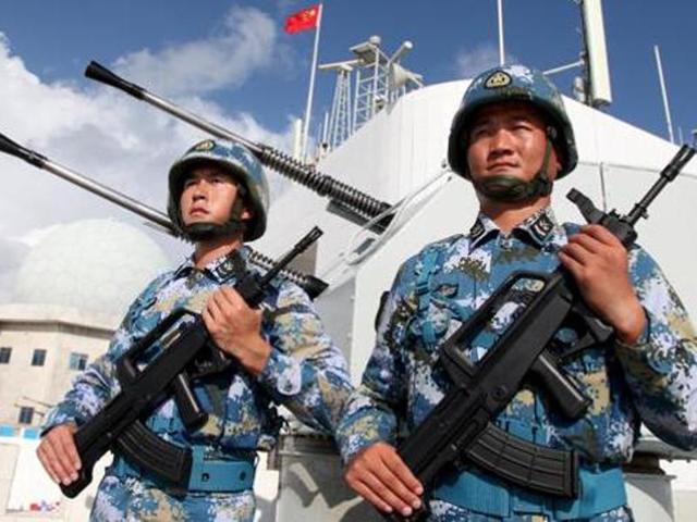 Soldiers of China’s People’s Liberation Army (PLA) are seen in Beijing in this file photo. PLA troops have been seen along the Line of Control on the Pakistani side of Kashmir. (Reuters) Soldiers of China’s People’s Liberation Army (PLA) are seen in Beijing in this file photo. PLA troops have been seen along the Line of Control on the Pakistani side of Kashmir. (Reuters)