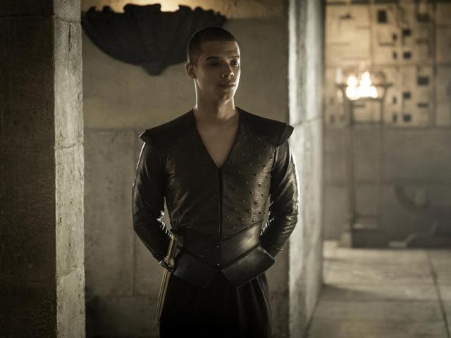 Grey Worm! Alive and well. (HBO)