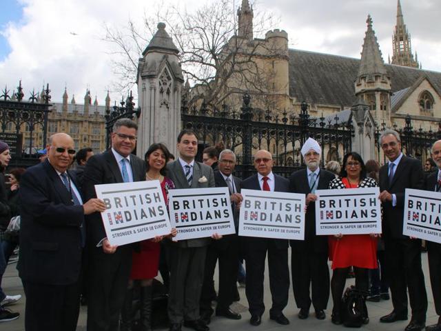 Several Indian-origin MPs and members of the House of Lords declared themselves firmly in the Remain camp(HT Photo)