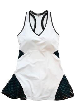 Sportswear brand Michi offers classic tennis designs in modern monochrome combinations. (Michi) Sportswear brand Michi offers classic tennis designs in modern monochrome combinations. (Michi)