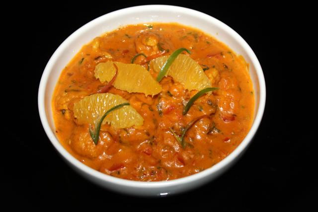 The rich and creamy texture of Narangi Phool stands out after blending it with oranges. (Shakti Yadav/ HT Photo)