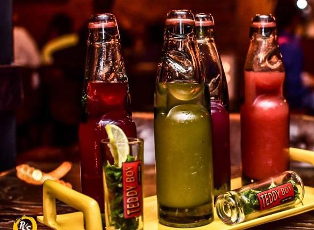 Old-school cocktails served in Banta bottles at Teddy Boy, Connaught Place. Old-school cocktails served in Banta bottles at Teddy Boy, Connaught Place.