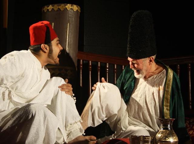 Ghalib, the play by Pierrot’s Troupe, portrays four phases of Mirza Ghalib’s life.(Pierrot’s Troupe)