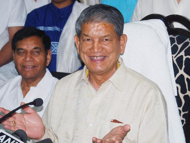 The Harish Rawat government plunged into crisis after nine of his lawmakers sided with the BJP when the assembly was debating the money bill. This subsequently led to imposition of President’s rule in the state. (PTI File Photo) The Harish Rawat government plunged into crisis after nine of his lawmakers sided with the BJP when the assembly was debating the money bill. This subsequently led to imposition of President’s rule in the state. (PTI File Photo)