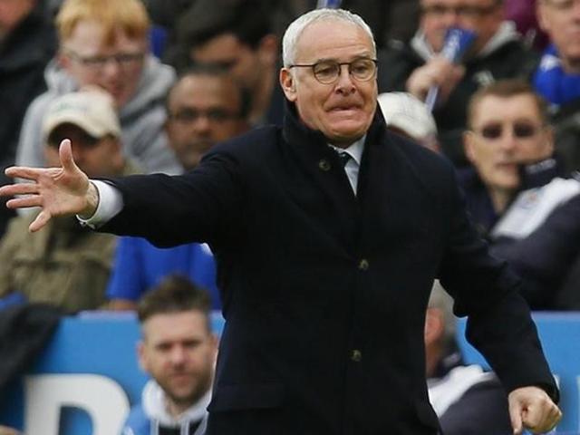 Leicester City manager Claudio Ranieri reacts during his team’s match against Crystal Palace. (Reuters Photo) Leicester City manager Claudio Ranieri reacts during his team’s match against Crystal Palace. (Reuters Photo)