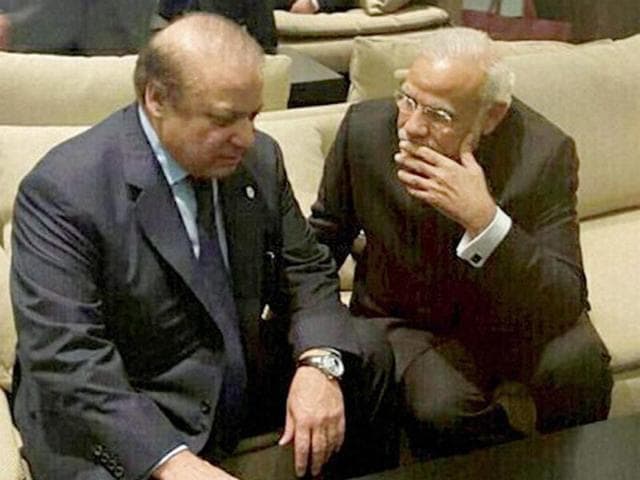 File photo of Prime Minister Narendra Modi and his Pakistani counterpart Nawaz Sharif. (PTI) File photo of Prime Minister Narendra Modi and his Pakistani counterpart Nawaz Sharif. (PTI)
