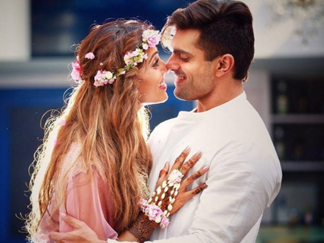 A radiant monkey bride, that’s what Bipasha Basu was calling herself as she got ready to take the vows with beau, TV actor Karan Singh Grover. Checkout some amazing, intimate pictures from their mehendi and sangeet on Friday.  (Instagram) 