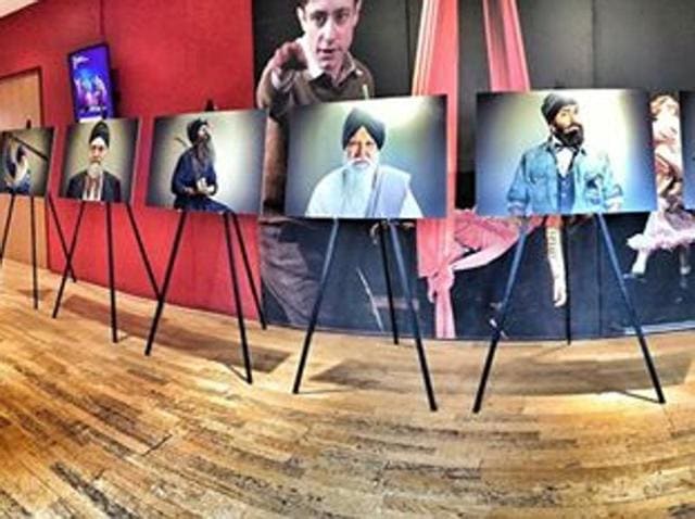 A selection of images exhibited at the British Asian Festival(Photo: Facebook)