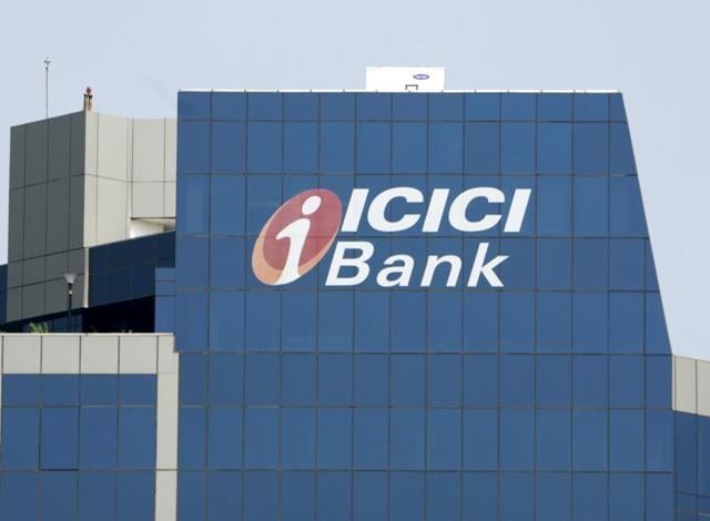 A spike in one-time provisioning towards potential loan default risk pulled down the January-March quarter net profit of ICICI Bank, India’s largest private lender, by a sharp 76% to a 10-year low of Rs 702 crore.(File photo)