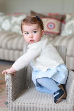 The photographs were taken by her mother, Catherine, Duchess of Cambridge, in April 2016 at Anmer Hall, the secluded house in Norfolk, eastern England, where the family spends much of its time. (AFP) The photographs were taken by her mother, Catherine, Duchess of Cambridge, in April 2016 at Anmer Hall, the secluded house in Norfolk, eastern England, where the family spends much of its time. (AFP)