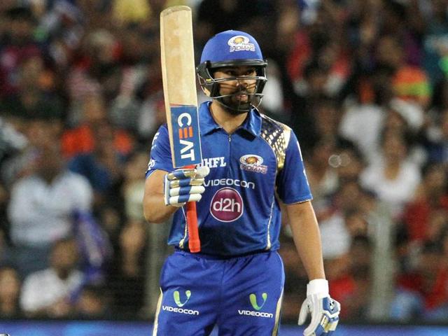 Rohit Sharma scored his fifth half-century in the tournament, four of them resulting in victories.(PTI)