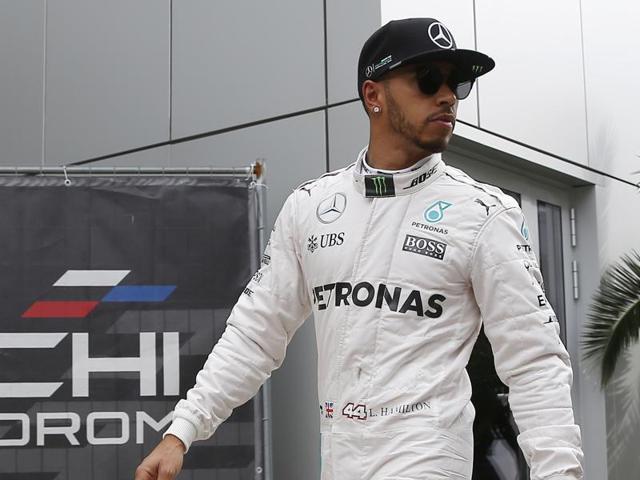Mercedes AMG Petronas F1 Team's British driver Lewis Hamilton steers his car during the Formula One Russian Grand Prix at the Sochi Autodrom circuit on May 1, 2016. (AFP) Mercedes AMG Petronas F1 Team's British driver Lewis Hamilton steers his car during the Formula One Russian Grand Prix at the Sochi Autodrom circuit on May 1, 2016. (AFP)