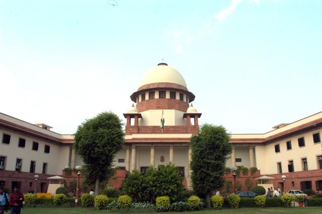File photo of Supreme Court . (HT Photo) File photo of Supreme Court . (HT Photo)