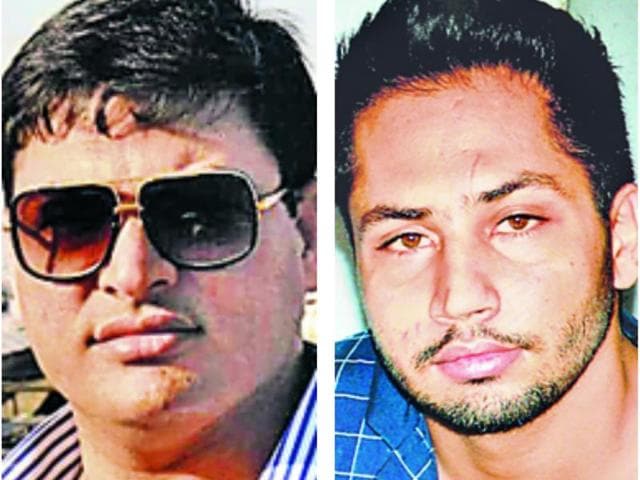 “From investigations, it appears that Jaipal was the one who pulled the trigger on Rocky,” said a cop. Jaipal heads a gang of highway robbers and is facing about 40 cases of different nature, including murder, kidnapping and robbery. His gang mainly operates in Haryana, Jammu and Rajasthan.(HT Photo)