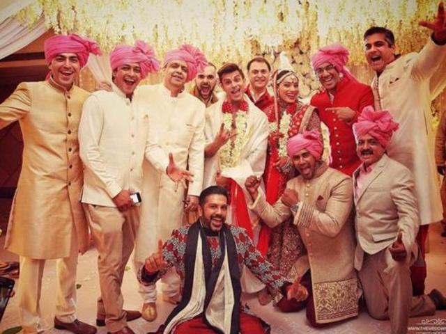 The couple tied the knot in a private ceremony, which was a mix of Punjabi and Bengali rituals at a suburban hotel in Mumbai. (Instagram)