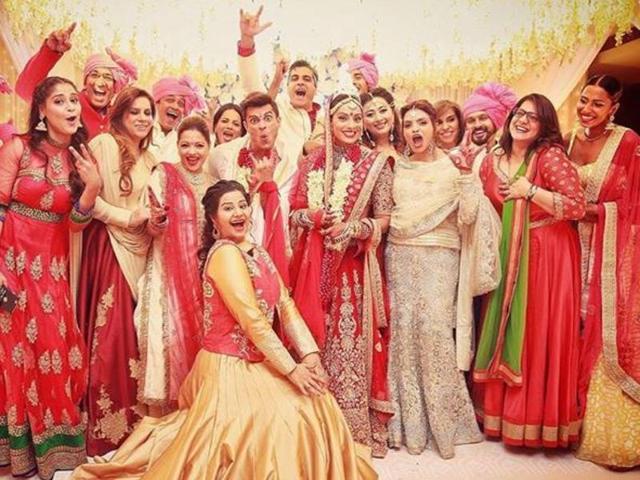 Many Bollywood celebrities attended the wedding. (Instagram)