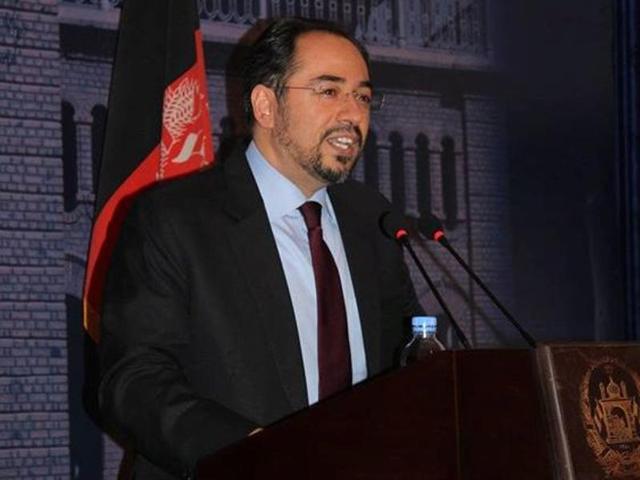 File photo of Afghan foreign minister Salahuddin Rabbani. (Afghan foreign ministry) File photo of Afghan foreign minister Salahuddin Rabbani. (Afghan foreign ministry)