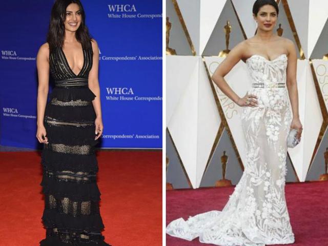 Priyanka Chopra at the White House Correspondents Dinner in Washington on Sunday. Priyanka Chopra at the White House Correspondents Dinner in Washington on Sunday.
