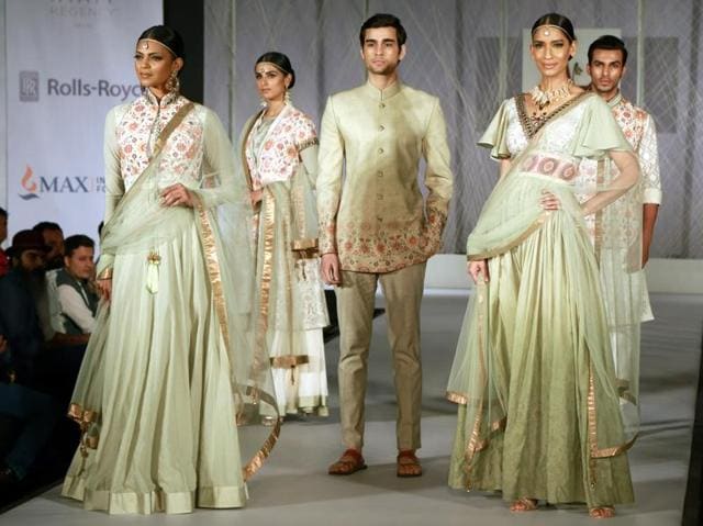Fashion Design Council of India (FDCI) in association with Tamana, an NGO working with the multiply challenged and the autistic, organised a Khadi fashion show at the Hyatt Regency Hotel in New Delhi on Saturday. (IANS) Fashion Design Council of India (FDCI) in association with Tamana, an NGO working with the multiply challenged and the autistic, organised a Khadi fashion show at the Hyatt Regency Hotel in New Delhi on Saturday. (IANS)