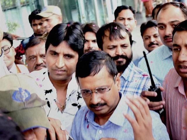 Azmi accused Kejriwal of indulging in caste and community-based politics and of ignoring Muslims and people from backward classes. (PTI) Azmi accused Kejriwal of indulging in caste and community-based politics and of ignoring Muslims and people from backward classes. (PTI)
