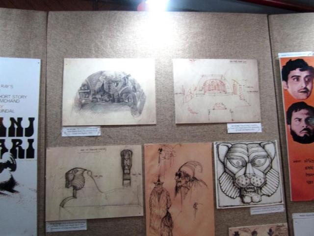 Satyajit was very good at sketching and worked for some of the best advertisements in initial world of commercial advertising in India. (Sweta Kaushal/Hindustan Times)