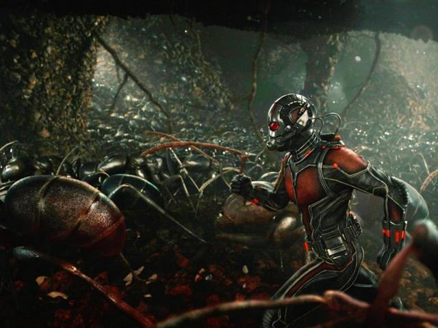 Ant-Man (2015), Director - Peyton Reed, Stars: Paul Rudd, Evangeline Lilly, Michael Douglas, Worldwide gross: $519 million.