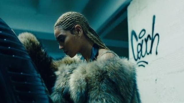 Beyonce in a still from Lemonade.