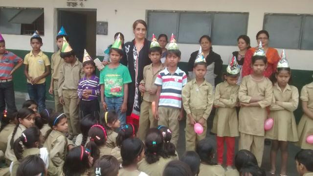 Though no funds are demarcated for the activity, authorities have asked schools to organise celebrations on a small scale. Schools were instructed not to collect funds from students. (HT Photo) Though no funds are demarcated for the activity, authorities have asked schools to organise celebrations on a small scale. Schools were instructed not to collect funds from students. (HT Photo)
