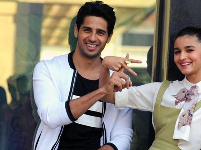 Sidharth Malhotra and Alia Bhatt pose during a promotional event for their upcoming film, Kapoor and Sons, in Mumbai. (AFP) Sidharth Malhotra and Alia Bhatt pose during a promotional event for their upcoming film, Kapoor and Sons, in Mumbai. (AFP)