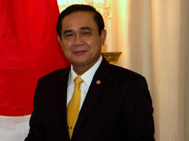 Thailand's Prime Minister Prayut Chan-O-Cha has ruled largely unchallenged but anti-junta activists have recently staged small but frequent protests. (AFP Photo) Thailand's Prime Minister Prayut Chan-O-Cha has ruled largely unchallenged but anti-junta activists have recently staged small but frequent protests. (AFP Photo)