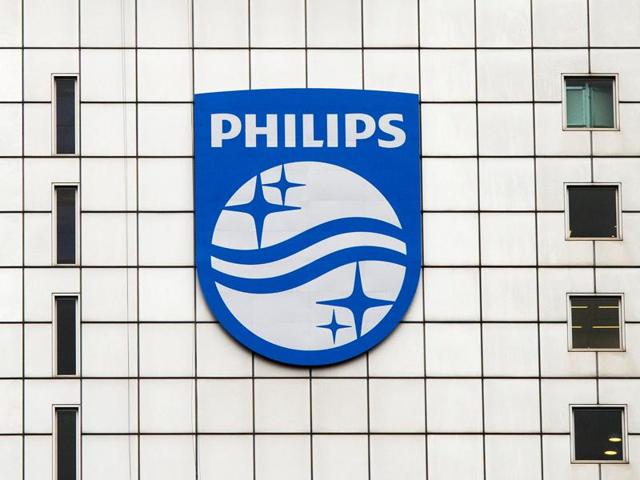 A Philips logo is seen at Philips headquarters in Amsterdam January 28, 2014. Philips dropped the word ‘electronics’ from its name in 2013. (REUTERS) A Philips logo is seen at Philips headquarters in Amsterdam January 28, 2014. Philips dropped the word ‘electronics’ from its name in 2013. (REUTERS)