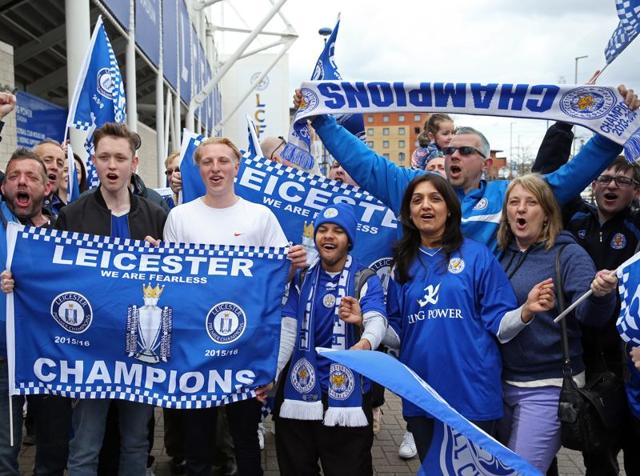 Leicester City overcame odds of 5000/1 to win their first Premier League title.(REUTERS)