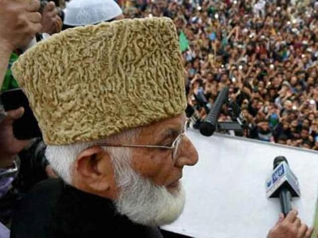 Syed Ali Shah Geelani of the Hurriyat. The Shiv Sena has slammed the Centre’s ‘constantly changing’ policies regarding the Hurriyat. (PTI file photo) Syed Ali Shah Geelani of the Hurriyat. The Shiv Sena has slammed the Centre’s ‘constantly changing’ policies regarding the Hurriyat. (PTI file photo)