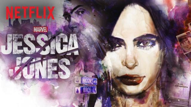 The poster for Jessica Jones. The poster for Jessica Jones.