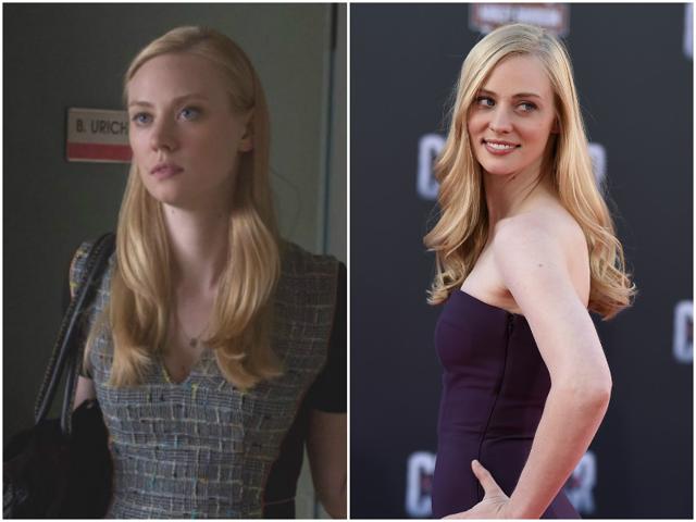 Deborah Ann Woll plays Karen Page in Daredevil. Deborah Ann Woll plays Karen Page in Daredevil.