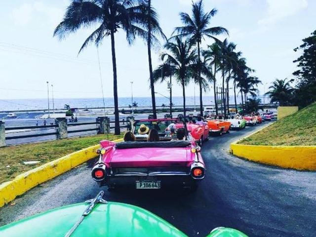 For years, the communist principles that ruled in Cuba after revolutionary Fidel Castro won power in 1959 insisted on equality, even in clothing. Foreign brands were not available until the 1990s, when the market started to open up gradually. (Instagram) 