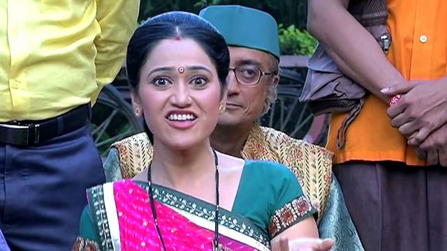 Disha Vakani in a still from the show. (SAB TV)
