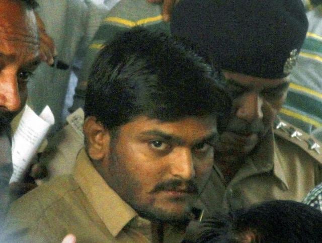 The Gujarat government on Wednesday refused to accept an undertaking given by jailed quota agitation leader Hardik Patel for obtaining bail. (PTI Photo) The Gujarat government on Wednesday refused to accept an undertaking given by jailed quota agitation leader Hardik Patel for obtaining bail. (PTI Photo)