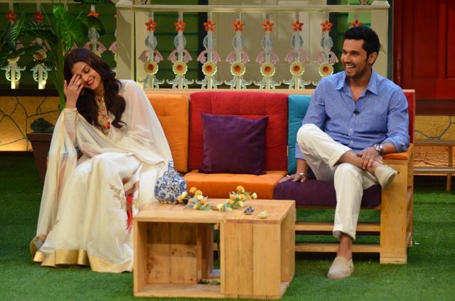 Randeep Hooda also joined her on the show. (IANS)